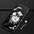 Silicone Candy Rubber Gel Flowers Soft Case Cover K01 for Huawei Nova 4e Black