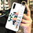 Silicone Candy Rubber Gel Flowers Soft Case Cover K02 for Xiaomi Mi A3 Green