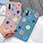 Silicone Candy Rubber Gel Flowers Soft Case Cover K07 for Xiaomi Mi A3