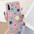 Silicone Candy Rubber Gel Flowers Soft Case Cover K07 for Xiaomi Mi A3