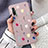 Silicone Candy Rubber Gel Flowers Soft Case Cover K07 for Xiaomi Mi A3 Pink