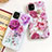 Silicone Candy Rubber Gel Flowers Soft Case Cover S01 for Apple iPhone 11