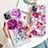 Silicone Candy Rubber Gel Flowers Soft Case Cover S01 for Apple iPhone 11 Pro