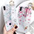 Silicone Candy Rubber Gel Flowers Soft Case Cover S01 for Apple iPhone X