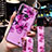 Silicone Candy Rubber Gel Flowers Soft Case Cover S01 for Huawei Nova 5i