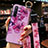 Silicone Candy Rubber Gel Flowers Soft Case Cover S01 for Oppo F15