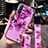 Silicone Candy Rubber Gel Flowers Soft Case Cover S01 for Oppo Reno3 Pro