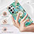 Silicone Candy Rubber Gel Flowers Soft Case Cover S01 for Samsung Galaxy S21 Ultra 5G