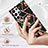 Silicone Candy Rubber Gel Flowers Soft Case Cover S01 for Samsung Galaxy S21 Ultra 5G