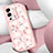 Silicone Candy Rubber Gel Flowers Soft Case Cover S01 for Vivo V25 Pro 5G