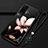 Silicone Candy Rubber Gel Flowers Soft Case Cover S01 for Vivo X51 5G Brown