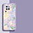 Silicone Candy Rubber Gel Flowers Soft Case Cover S01 for Vivo X80 Pro 5G