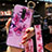 Silicone Candy Rubber Gel Flowers Soft Case Cover S01 for Xiaomi Redmi 8