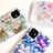 Silicone Candy Rubber Gel Flowers Soft Case Cover S02 for Apple iPhone 11