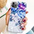 Silicone Candy Rubber Gel Flowers Soft Case Cover S02 for Apple iPhone 11 Pro Max