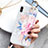 Silicone Candy Rubber Gel Flowers Soft Case Cover S02 for Apple iPhone X