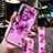 Silicone Candy Rubber Gel Flowers Soft Case Cover S02 for Realme X2