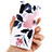 Silicone Candy Rubber Gel Flowers Soft Case Cover S02 for Samsung Galaxy Note 10