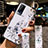 Silicone Candy Rubber Gel Flowers Soft Case Cover S02 for Vivo X60 Pro 5G White