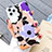 Silicone Candy Rubber Gel Flowers Soft Case Cover S03 for Apple iPhone 11 Pro