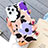 Silicone Candy Rubber Gel Flowers Soft Case Cover S03 for Apple iPhone 11 Pro Max Mixed