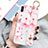 Silicone Candy Rubber Gel Flowers Soft Case Cover S03 for Apple iPhone Xs