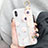 Silicone Candy Rubber Gel Flowers Soft Case Cover S03 for Apple iPhone Xs