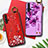 Silicone Candy Rubber Gel Flowers Soft Case Cover S03 for Huawei Honor 20S