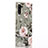 Silicone Candy Rubber Gel Flowers Soft Case Cover S03 for Samsung Galaxy Note 10