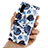 Silicone Candy Rubber Gel Flowers Soft Case Cover S03 for Samsung Galaxy Note 10