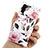 Silicone Candy Rubber Gel Flowers Soft Case Cover S03 for Samsung Galaxy Note 10