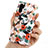 Silicone Candy Rubber Gel Flowers Soft Case Cover S03 for Samsung Galaxy Note 10