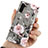 Silicone Candy Rubber Gel Flowers Soft Case Cover S03 for Samsung Galaxy Note 10