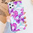 Silicone Candy Rubber Gel Flowers Soft Case Cover S04 for Apple iPhone 11 Pro