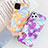 Silicone Candy Rubber Gel Flowers Soft Case Cover S04 for Apple iPhone 11 Pro