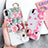 Silicone Candy Rubber Gel Flowers Soft Case Cover S04 for Apple iPhone Xs Max