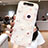 Silicone Candy Rubber Gel Flowers Soft Case Cover S04 for Samsung Galaxy A80 Pink