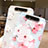 Silicone Candy Rubber Gel Flowers Soft Case Cover S04 for Samsung Galaxy A90 4G