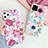 Silicone Candy Rubber Gel Flowers Soft Case Cover S05 for Apple iPhone 11 Pro