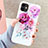 Silicone Candy Rubber Gel Flowers Soft Case Cover S06 for Apple iPhone 11