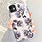 Silicone Candy Rubber Gel Flowers Soft Case Cover S07 for Apple iPhone 11