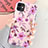 Silicone Candy Rubber Gel Flowers Soft Case Cover S07 for Apple iPhone 11