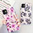 Silicone Candy Rubber Gel Flowers Soft Case Cover S07 for Apple iPhone 11