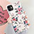 Silicone Candy Rubber Gel Flowers Soft Case Cover S08 for Apple iPhone 11