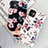 Silicone Candy Rubber Gel Flowers Soft Case Cover S08 for Apple iPhone 11