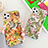 Silicone Candy Rubber Gel Flowers Soft Case Cover S09 for Apple iPhone 11 Pro