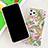 Silicone Candy Rubber Gel Flowers Soft Case Cover S09 for Apple iPhone 11 Pro