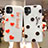 Silicone Candy Rubber Gel Love Heart Soft Case Cover S02 for Apple iPhone 11