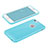 Silicone Candy Rubber Gel Soft Case With Hole for Apple iPhone 6 Plus Sky Blue