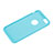 Silicone Candy Rubber Gel Soft Case With Hole for Apple iPhone 6 Plus Sky Blue